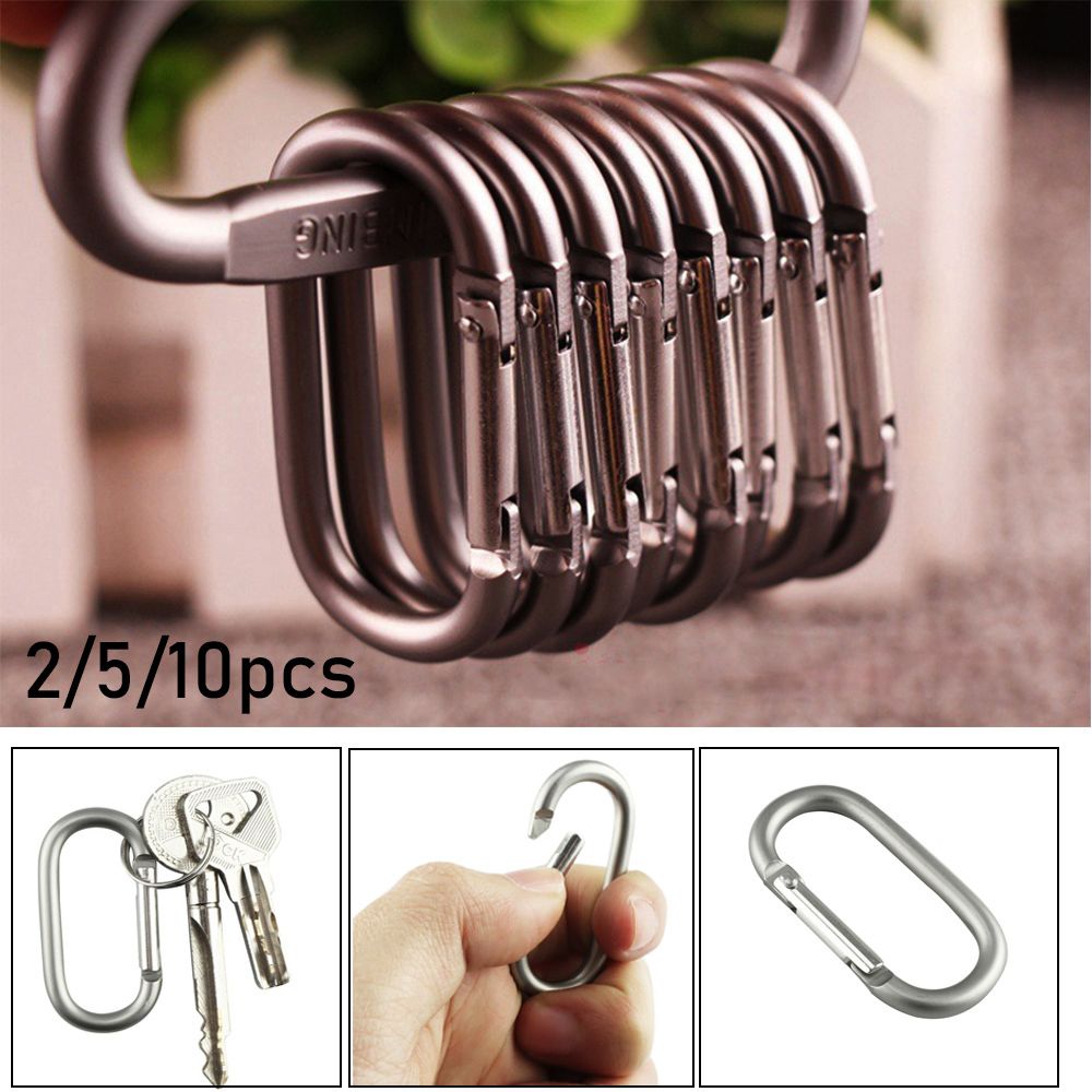ตะขอคาราไบเนอร์สำหรับปีนเขาอุป - Outdoor Camping Essential Gear บทวิจารณ์และราคา