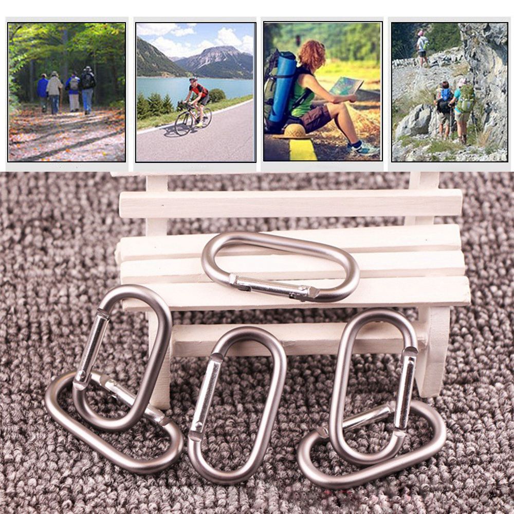 ตะขอคาราไบเนอร์สำหรับปีนเขาอุป - Outdoor Camping Essential Gear บทวิจารณ์และราคา