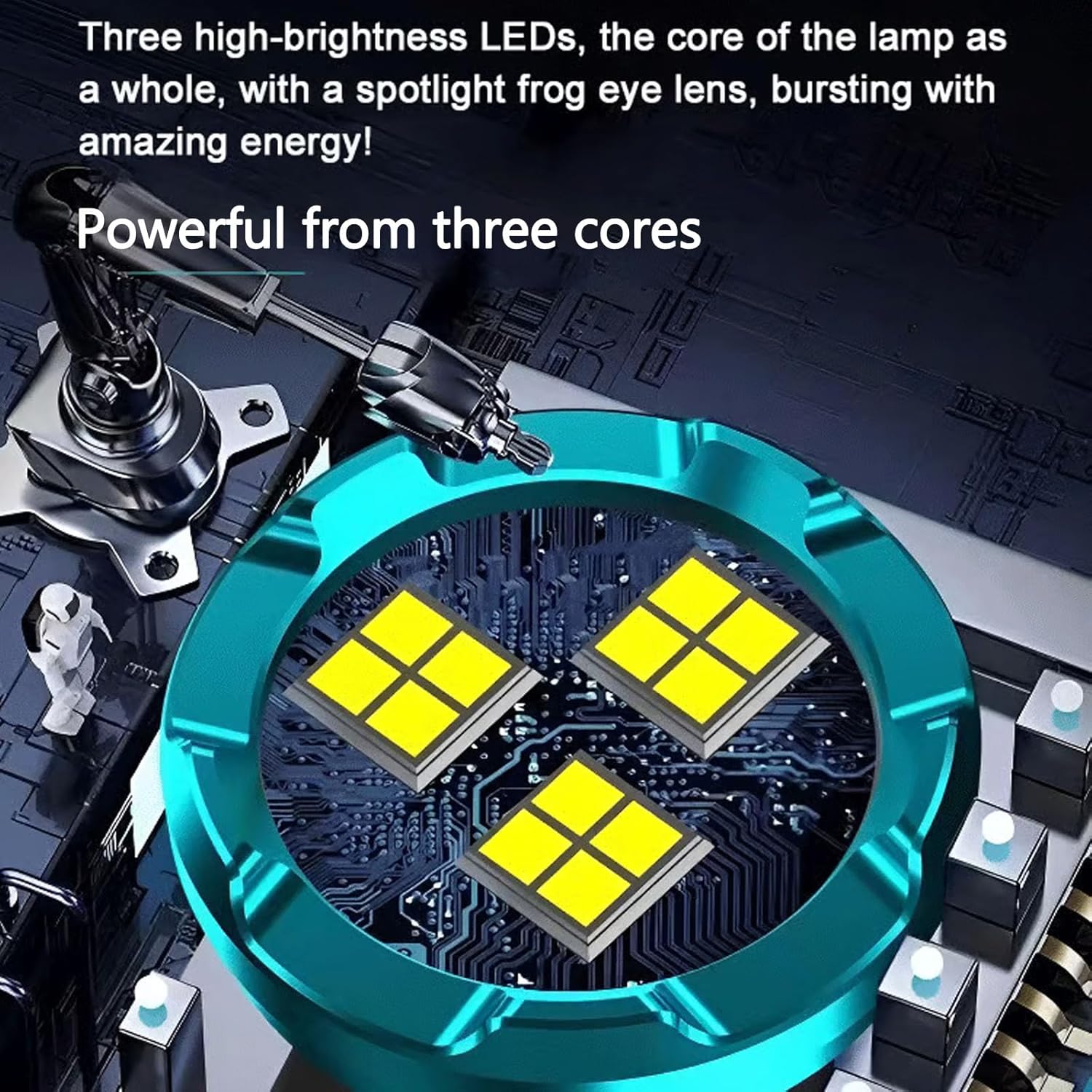 ไฟฉายยุทธวิธีพลังสูง 3LED ขนาด - Outdoor Camping Decor บทวิจารณ์และราคา