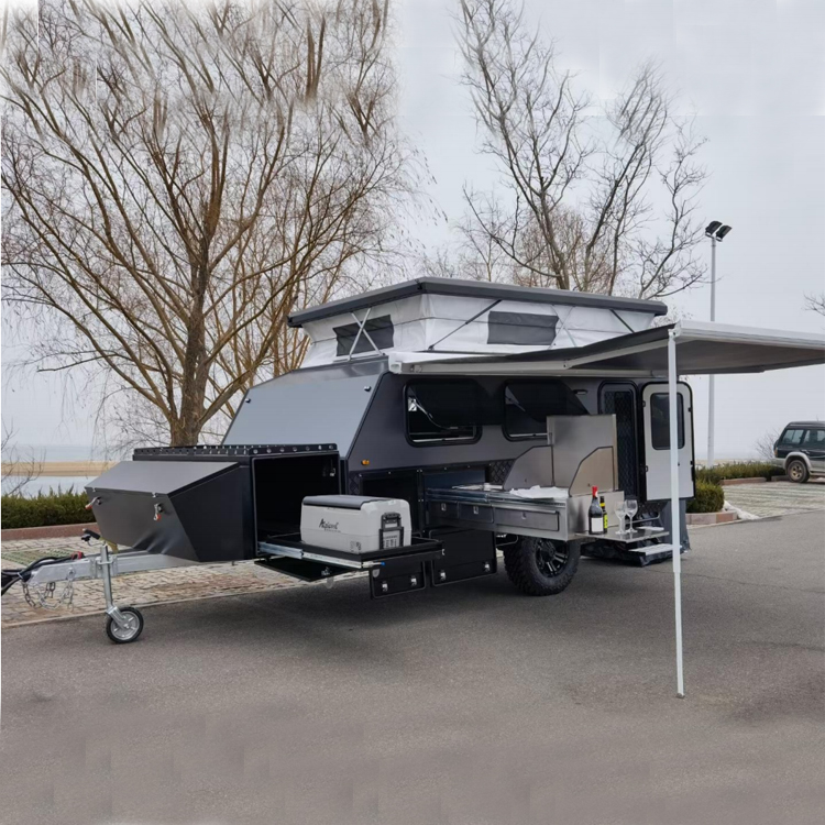 รถพ่วงแคมป์ปิ้งแบบปรับแต่งได้อ - Outdoor Camping Australia บทวิจารณ์และราคา