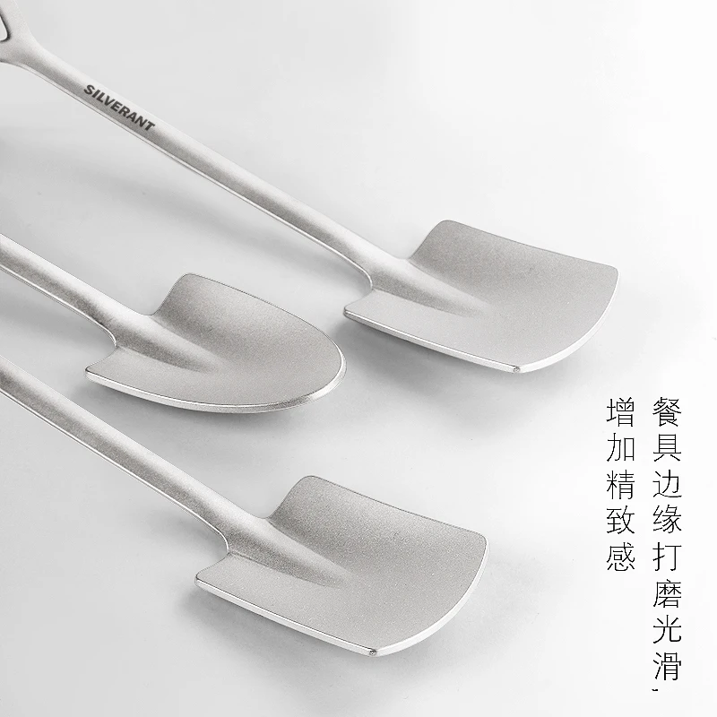 EDC ไทเทเนียมแบบพกพาพลั่วช้อนซ - Outdoor Camping Dining Set บทวิจารณ์และราคา