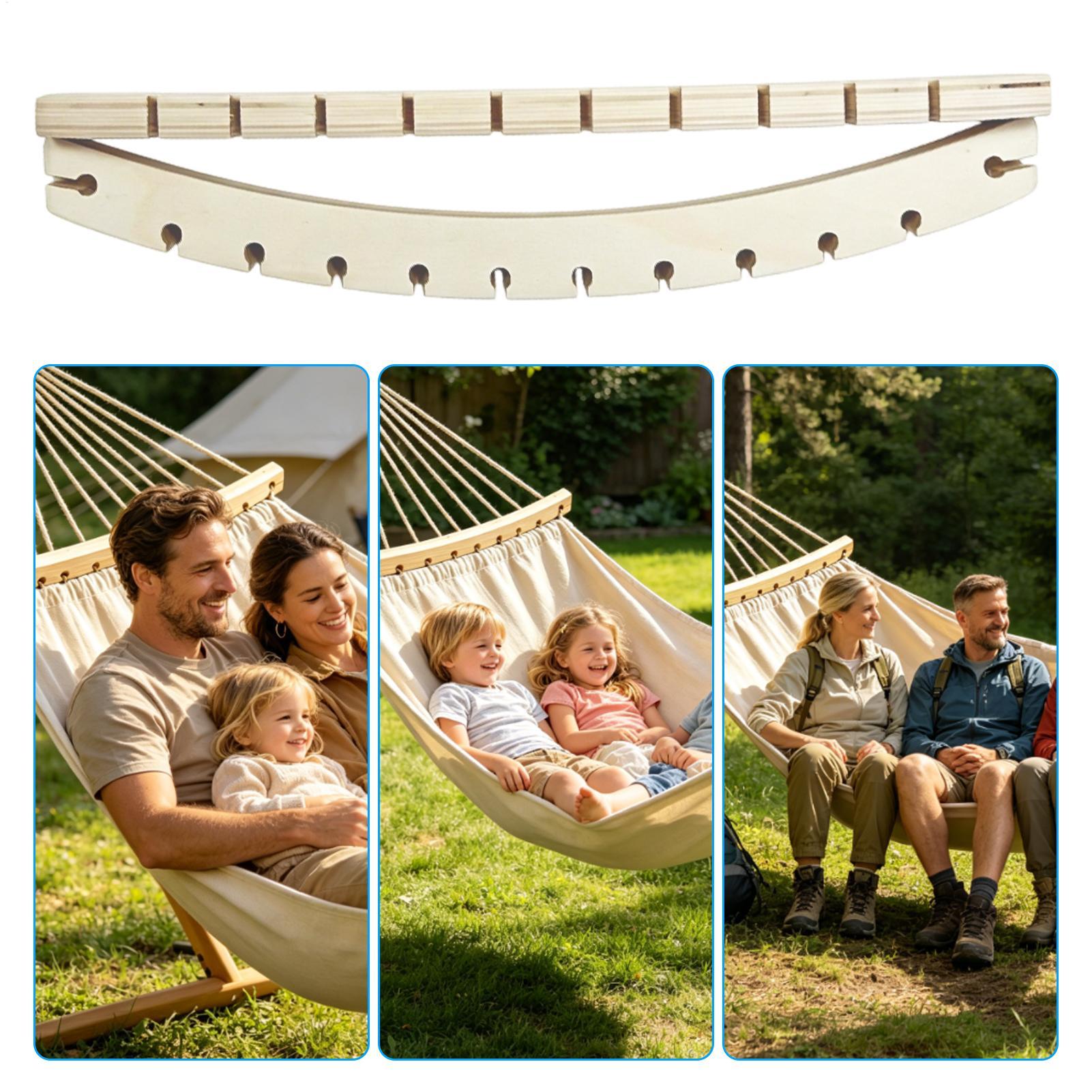 แฮมมอคแบบแท่งไม้ 2 ชิ้น แบบถอด - Camping Hammock บทวิจารณ์และราคา