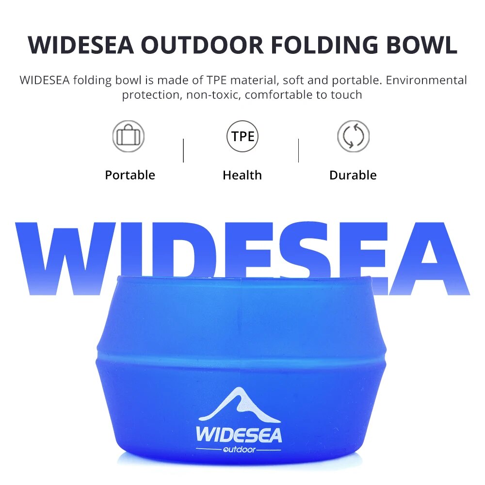 Widesea Camping 250ml พับถ้วยบ - Outdoor Camping Dining Set บทวิจารณ์และราคา