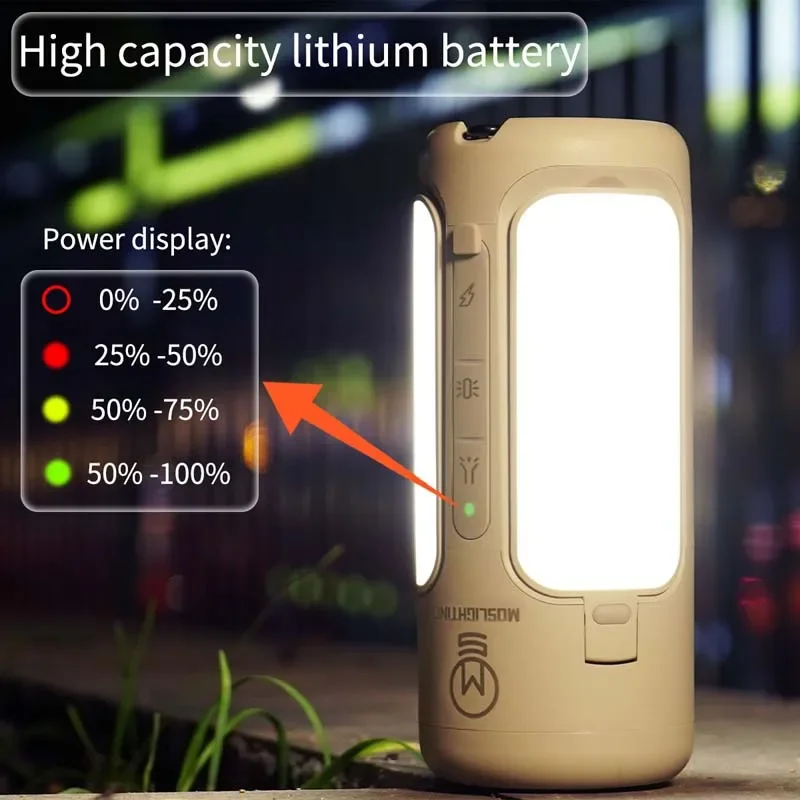 Moslighting ลำโพงบลูทูธพร้อมไฟ - Zd Outdoor Camping บทวิจารณ์และราคา